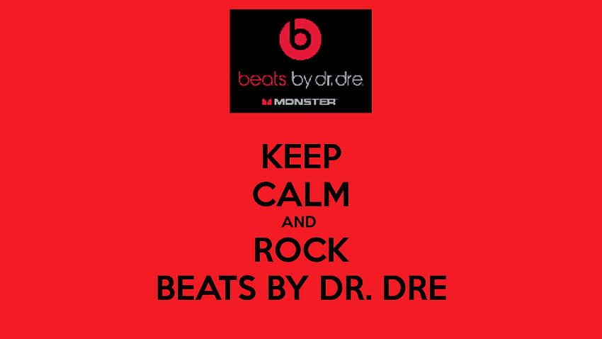 Dr. Dre Beats ビートと背景、dr dre Beats ロゴ 高画質の壁紙