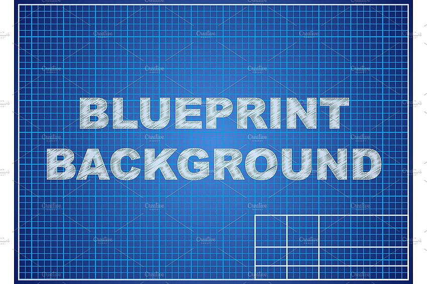 Blueprint grid paper - PSDgraphics