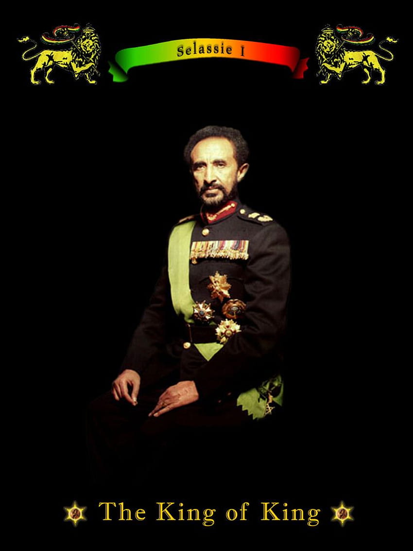 Haile Selassie 황제 * Rastafari * ToZion * HD 전화 배경 화면