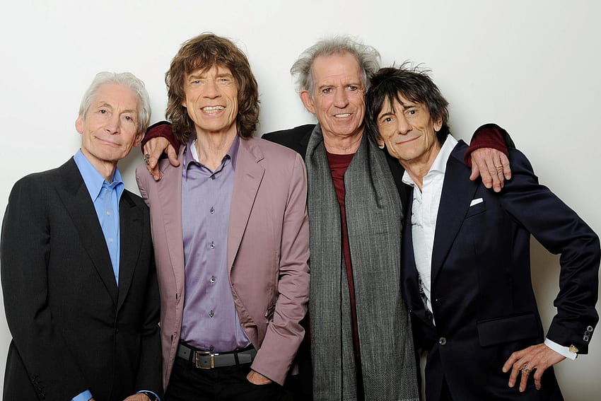 : orang-orang, tim, Mick Jagger, Keith Richards, The Rolling Stones, grup sosial, band rock, charlie watts, ron wood, hubungan Masyarakat 1923x1282 Wallpaper HD