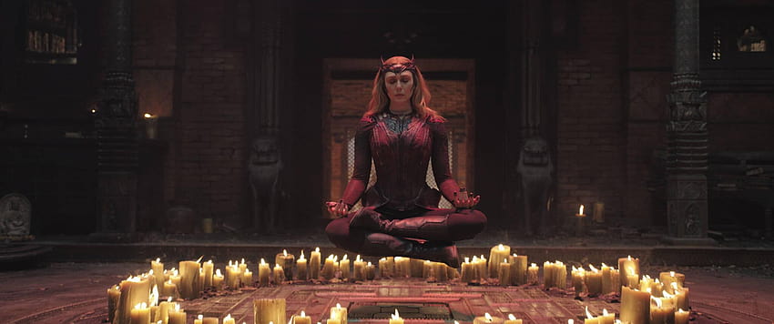 Elizabeth Olsen Kaderini Scarlet Witch Olarak Kabul Etmek Üzerine, Scarlett Witch 2022 HD duvar kağıdı
