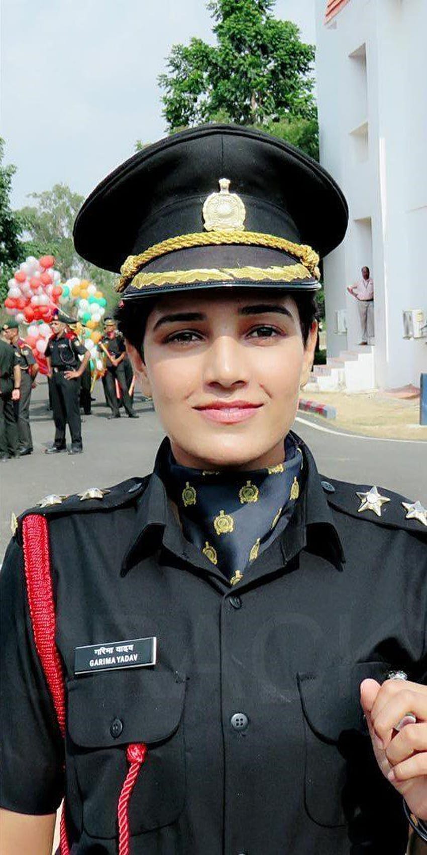 インド陸軍少女将校 HD電話の壁紙