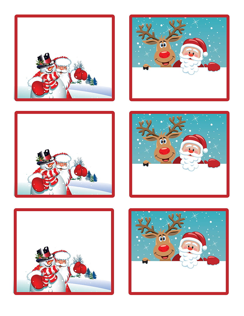 Carta Fácil do Pacote Mágico do Papai Noel, rótulo de natal Papel de parede de celular HD
