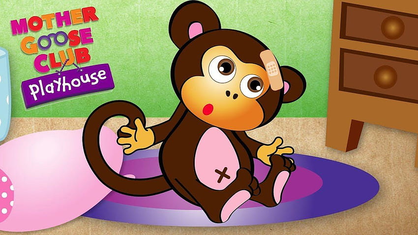 Five Little Monkeys Jumping on the Bed, mother goose club HD wallpaper