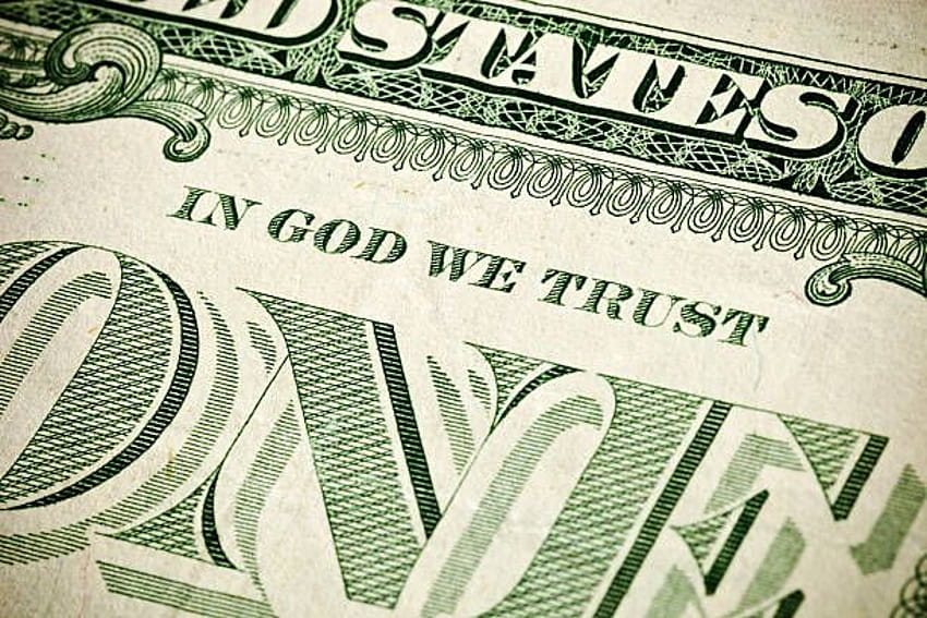 1,150 In God We Trust Stock, & Royalty fondo de pantalla