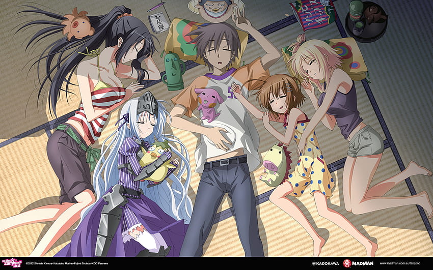 Best 5 Is This a Zombie on Hip, zombi anime HD wallpaper