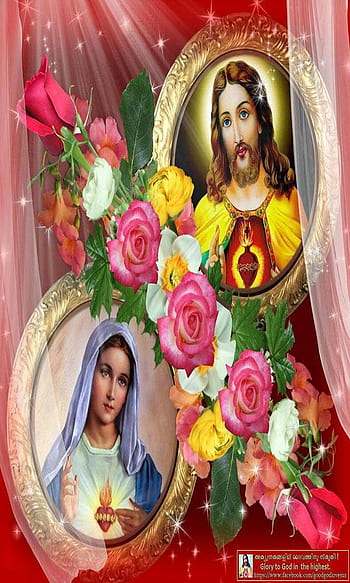Jesus and mary phone HD wallpapers | Pxfuel