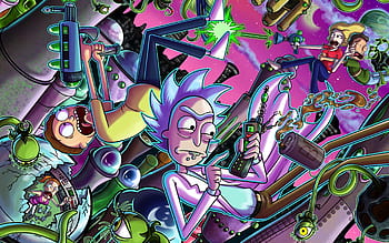 Rick and Morty - Cell Phone Wallpaper by MikeAGar85 on Newgrounds