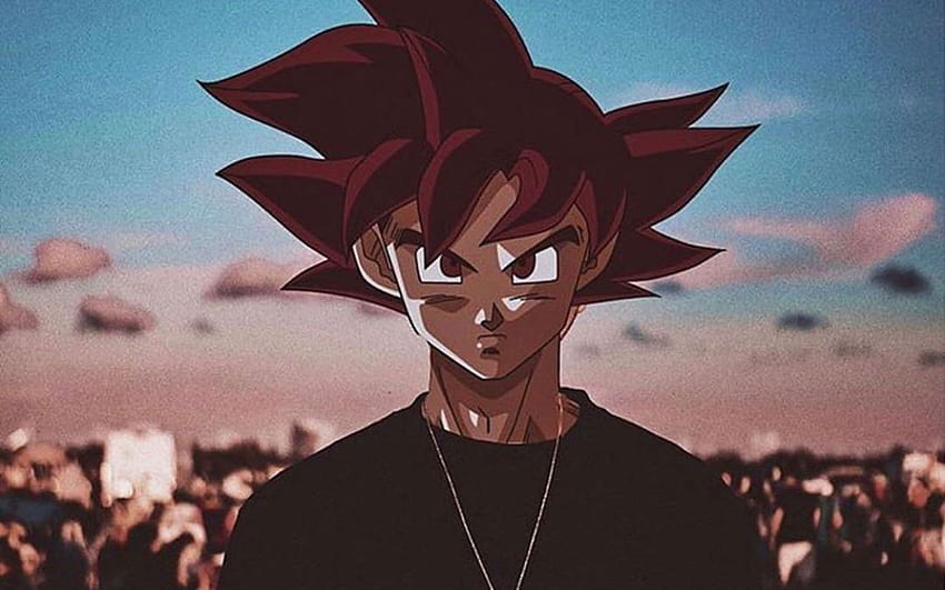 Drip Goku , Schwarzes Hemd • Für Sie Für & Mobile, Goku Black Drip HD-Hintergrundbild