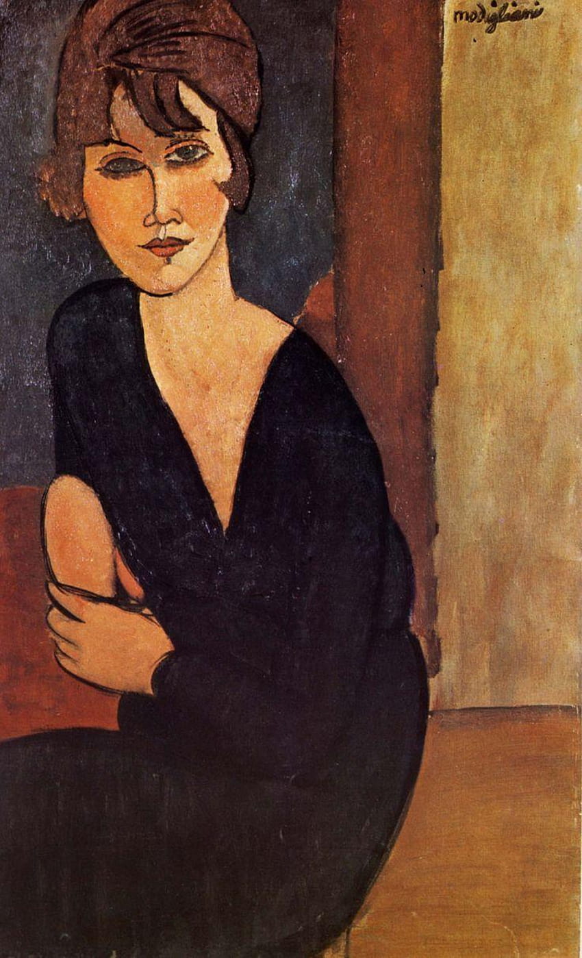 Portrait of the Painter Moise Kisling 1908 Amedeo Modigliani Canvas Art -  Art & Paintings posters in India - Buy art, film, design, movie, music,  nature and educational paintings/wallpapers at Flipkart.com