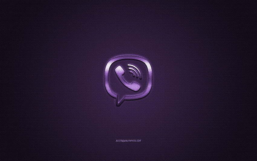 紫色の炭素繊維の背景, Viber ...besthq 高画質の壁紙