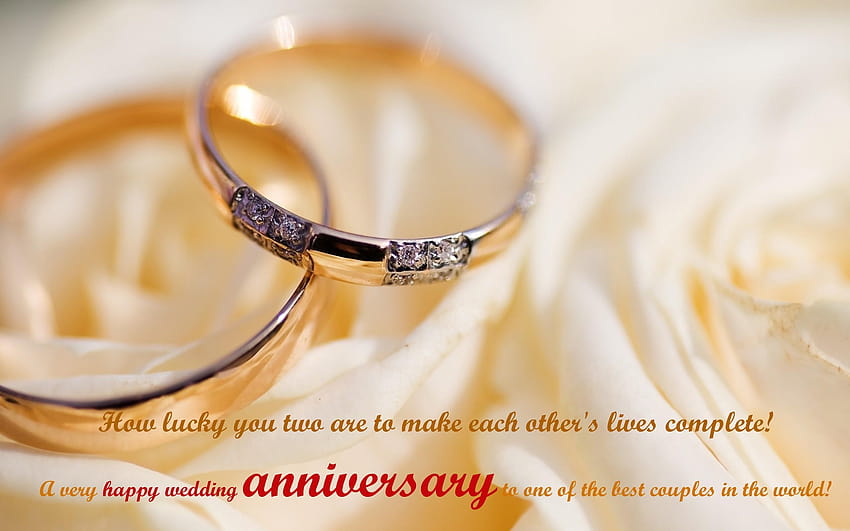 Happy Wedding Anniversary Backgrounds, happy married anniversary HD wallpaper