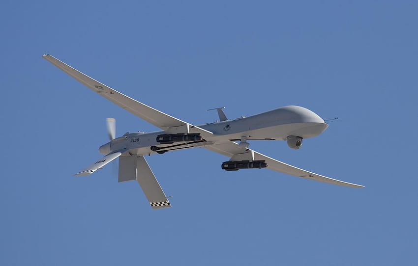 predador, americano, polivalente, veículo aéreo não tripulado papel de parede HD