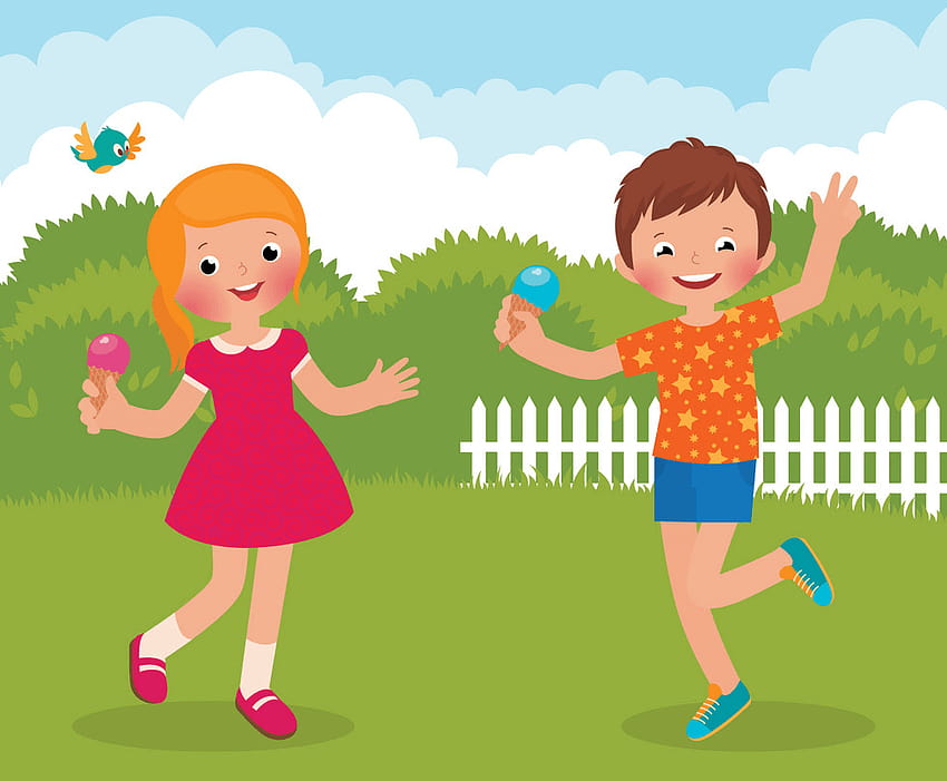 Children summer cartoon HD wallpapers | Pxfuel