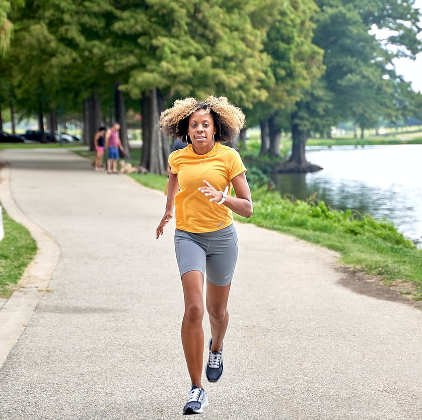 Black Woman Running, women jogging HD wallpaper