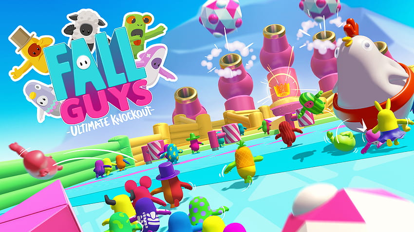 Oltre 2 milioni di Jelly Beans si sono imbattuti in Fall Guys su Steam, inciampate ragazzi Sfondo HD