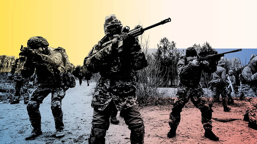 Новини за нахлуването в Украйна от 24 февруари: Руските сили щурмуват Украйна, цивилни бягат от Киев, Западът разкрива нови санкции HD тапет