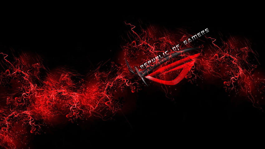 window, ASUS, Gamers, Video Games, PC Gaming, Black And Red, pc gamer HD wallpaper
