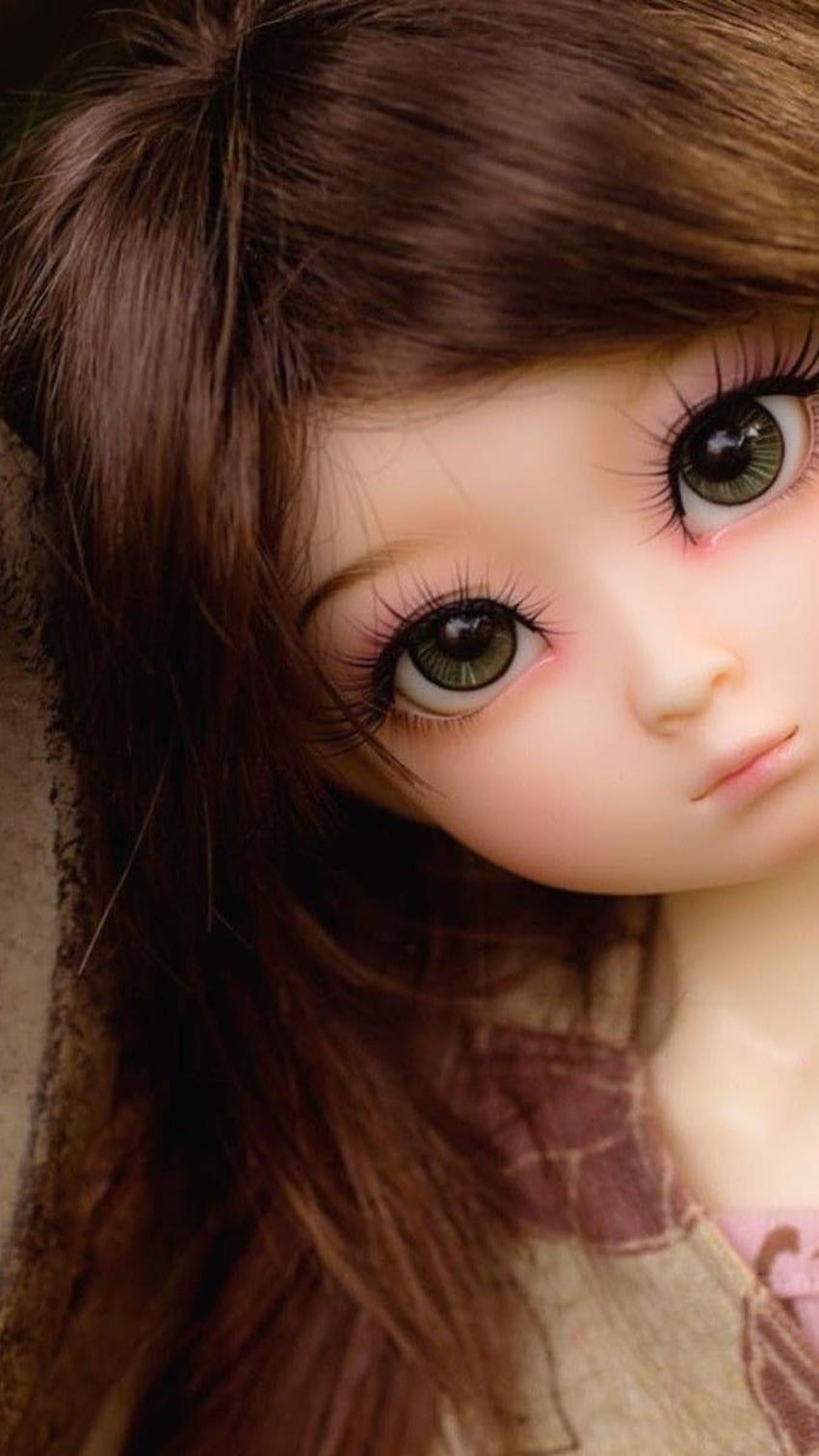 Doll looking lovely cute and innocent, iphone doll HD phone wallpaper