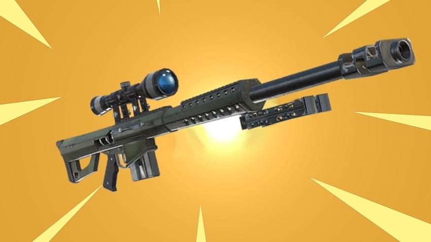 Leaked Footage of the New Heavy Sniper in Fortnite Battle HD wallpaper