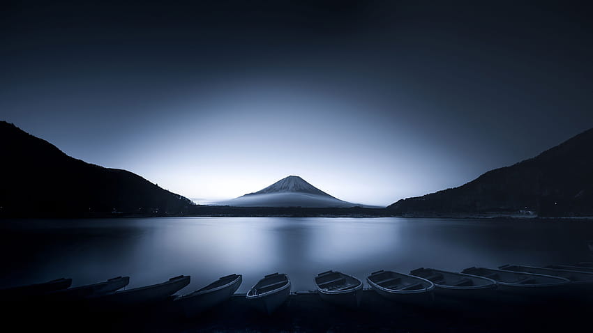 Mount Fuji Beautiful View, Nature, Backgrounds, and, amazing view ultra HD 월페이퍼