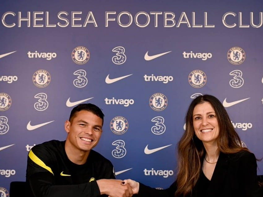 Premier Lig: Thiago Silva Chelsea Sözleşmesini 2023'e Kadar Uzattı HD duvar kağıdı