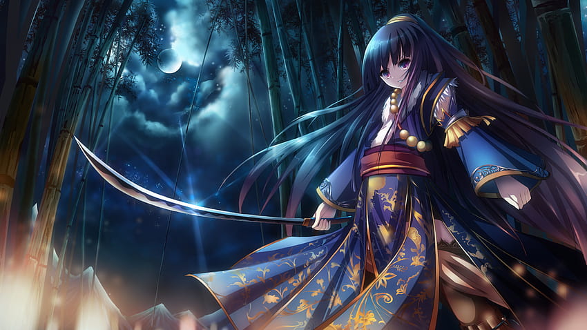 321692 Anime, Girl, Katana, Sci HD wallpaper | Pxfuel