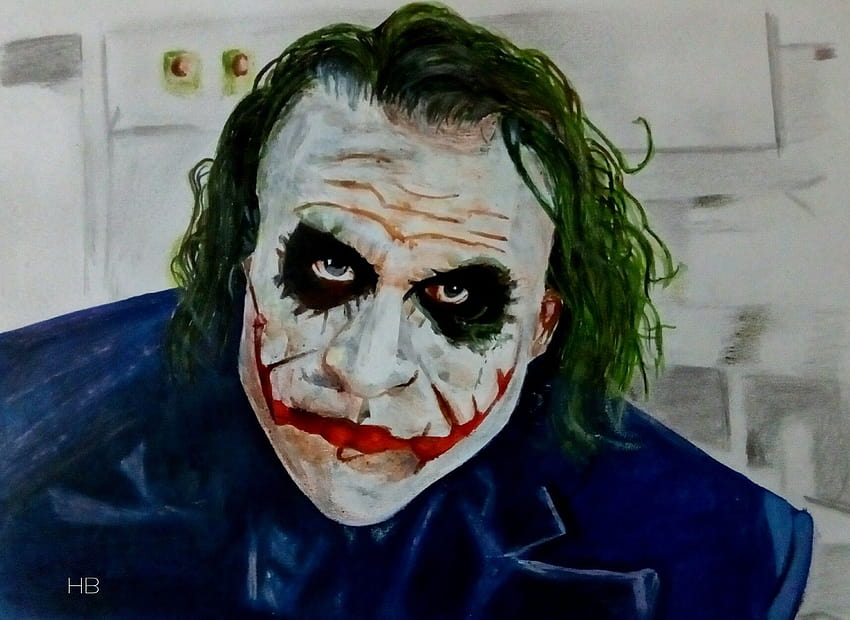 Heath Ledger (The Joker) on Behance