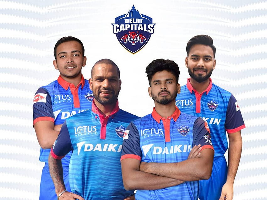 IPL 2019: Delhi Capitals launches 'cool' new jersey, delhi capitals logo HD wallpaper