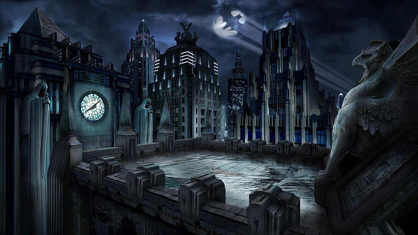 Galerie Gotham City Fond d'écran HD