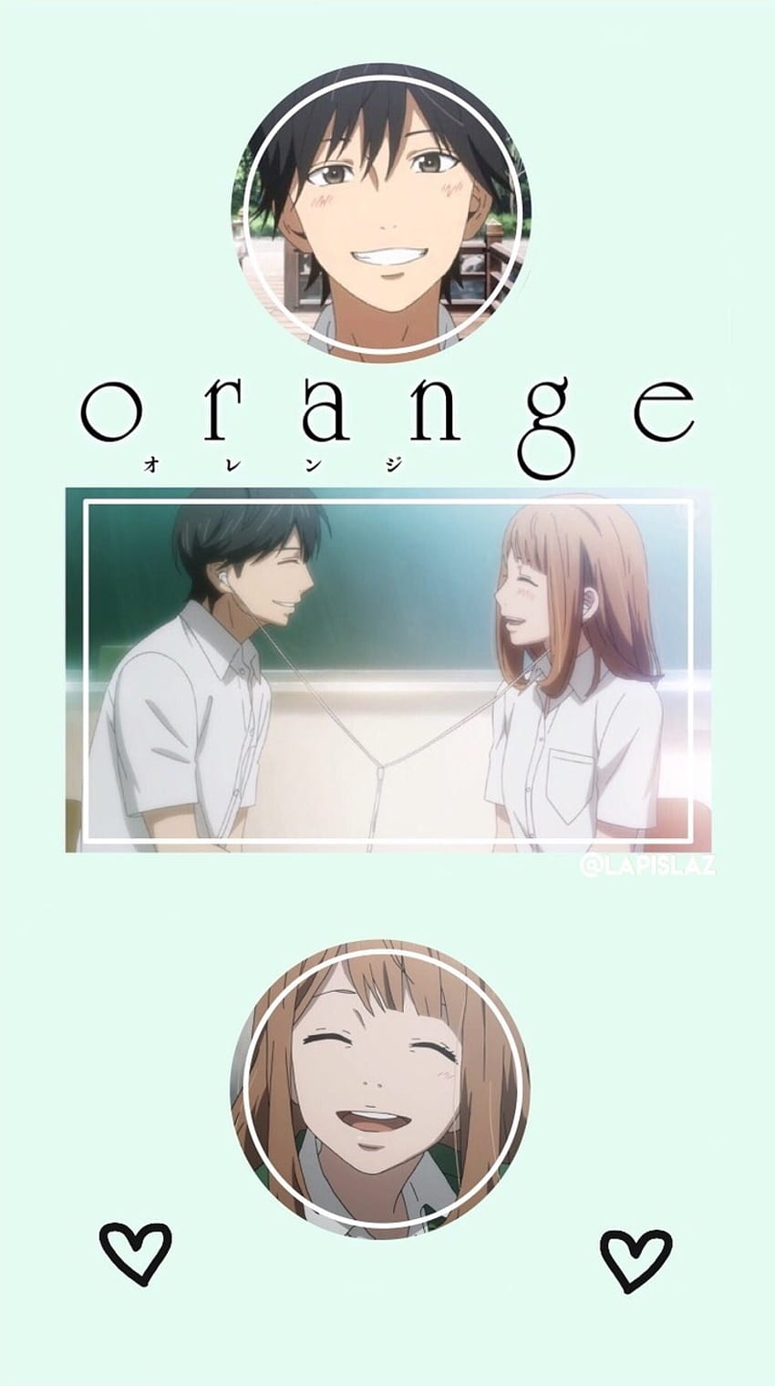 Kakeru and naho lockscreen orange anime HD phone wallpaper | Pxfuel