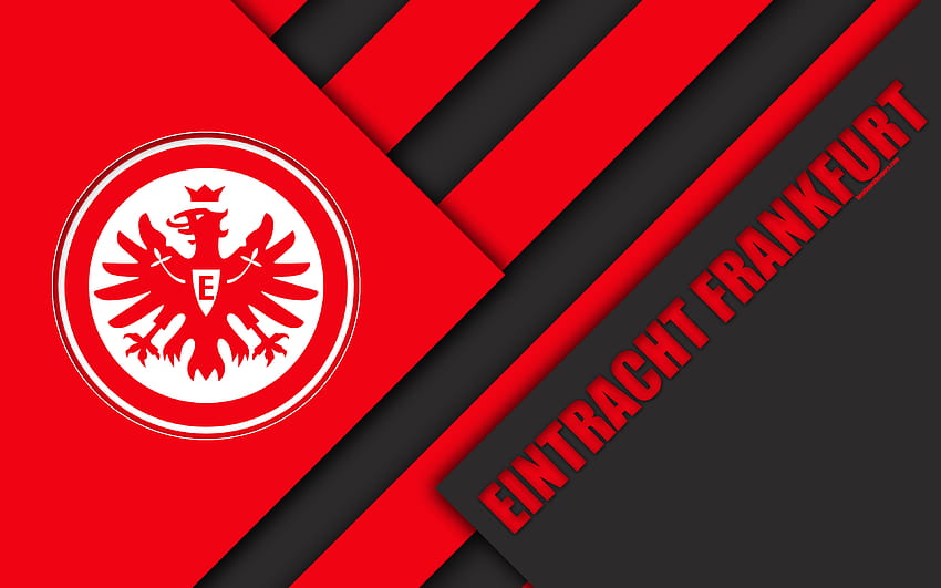 Eintracht Frankfurt FC, material design HD wallpaper