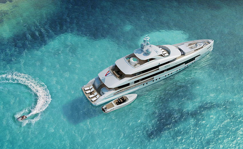 Monaco Yacht Show 2015: die besten Boote, Motorboote HD-Hintergrundbild