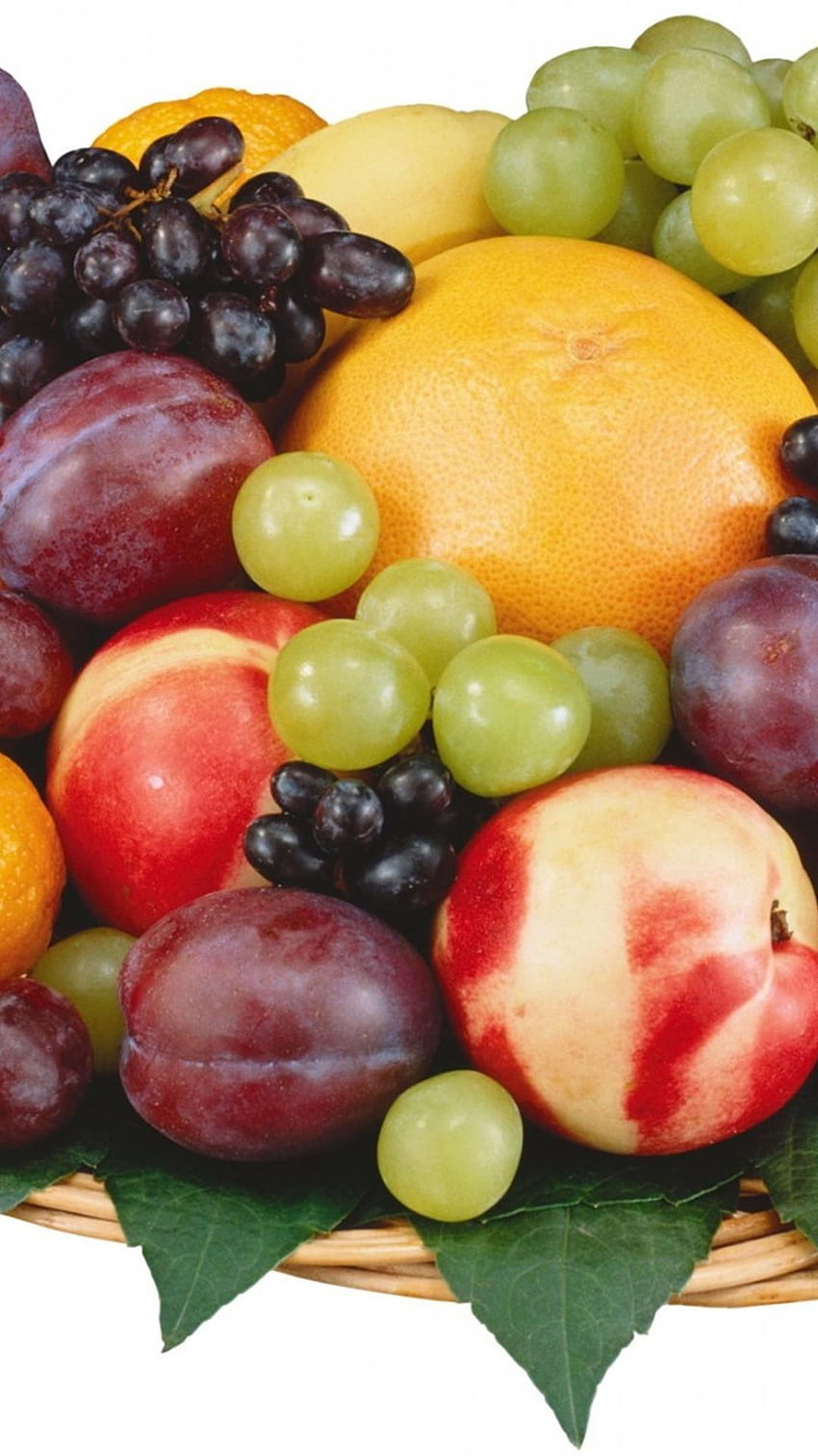 Fruit Grapes Nectarines Apples iPhone 6 Plus HD phone wallpaper
