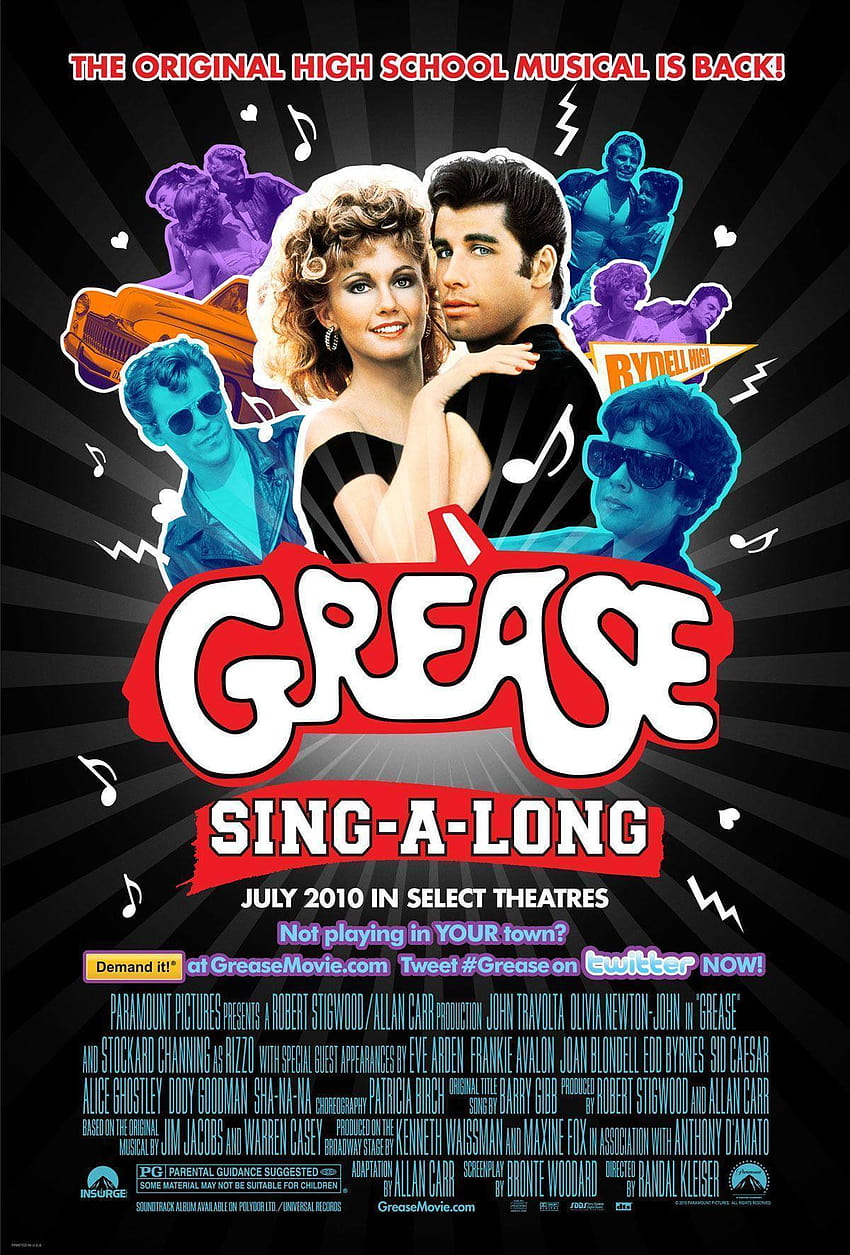 All Movie Posters and Prints for Grease Sing HD phone wallpaper