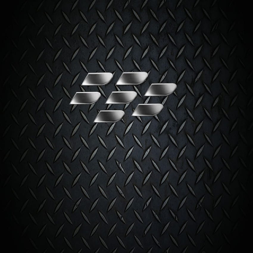 logo blackberry plaque de diamant noir, passeport blackberry Fond d'écran de téléphone HD
