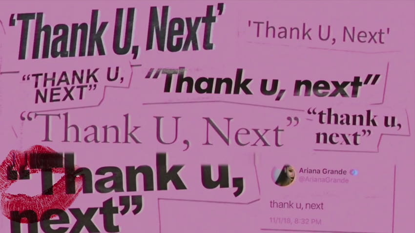 アリアナ・グランデの「Thank U, Next」が新たな最高のミームになりました, ariana grande thank u next 高画質の壁紙