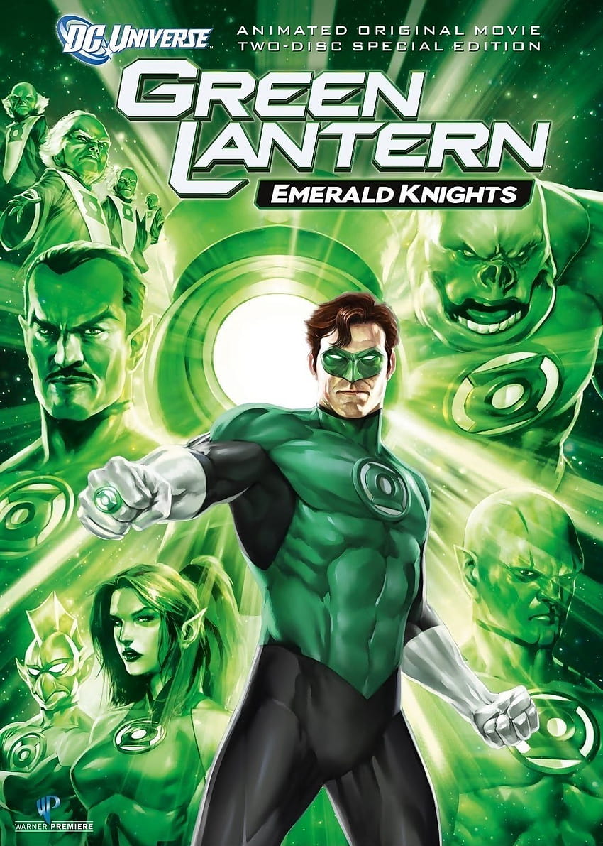 Green Lantern: Emerald Knights, lanterne verte de l'univers étendu dc Fond d'écran de téléphone HD