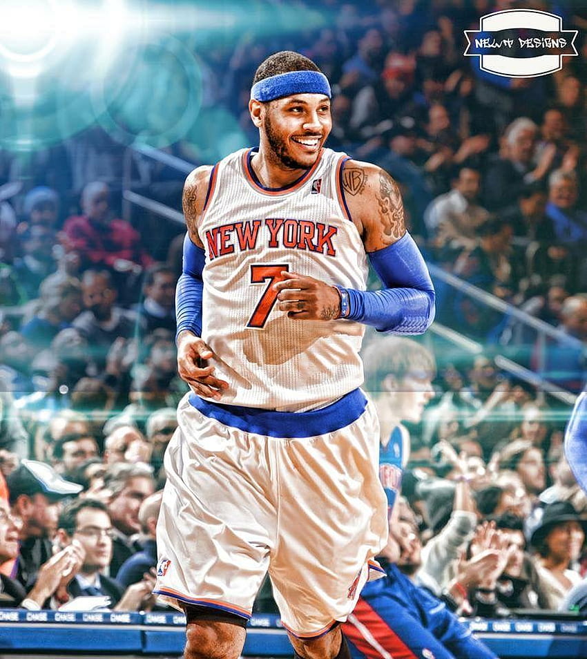 Carmelo Anthony Edit by NewtDesigns, carmelo anthony 2017 HD phone wallpaper