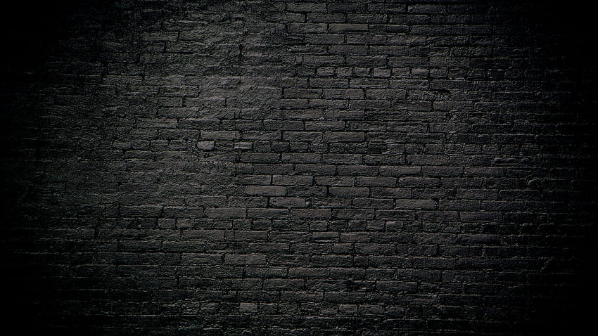 black bricks HD wallpaper