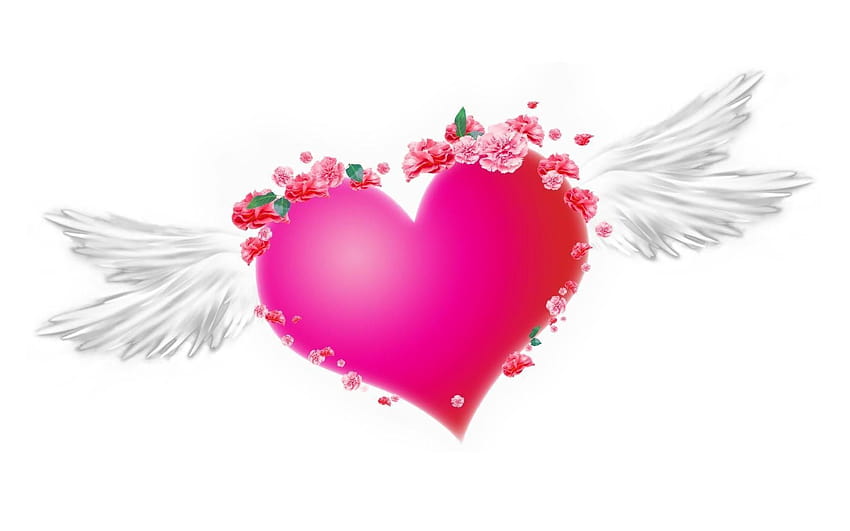 Сърдечен Сладка любов Сърце Двойка Целувка Пълен, прозрачен сърдечен ритъм на android HD тапет