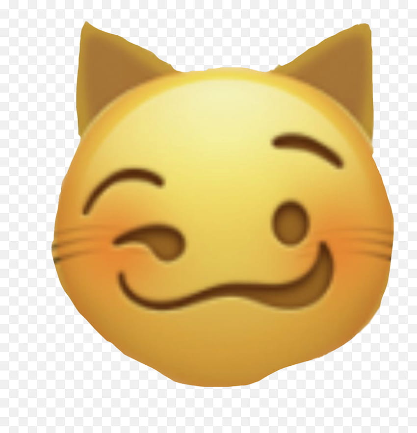 Cat Emoji Desktop Wallpaper PNG 1024x740px Cat Art Carnivoran  Cartoon Cat Like Mammal Download Free