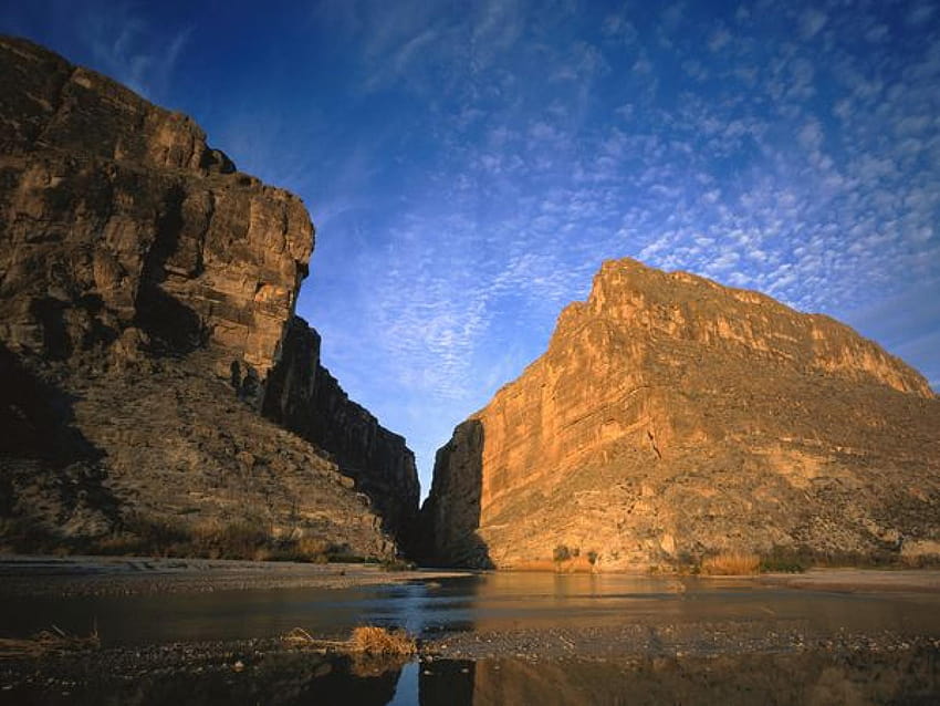 Road Trip: The Borderlands of Texas, taman nasional tikungan besar Wallpaper HD
