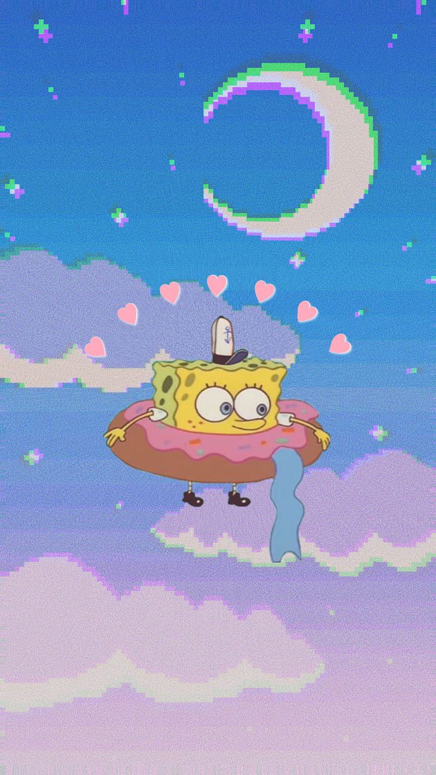 Ky on phone, spongebob love HD phone wallpaper | Pxfuel