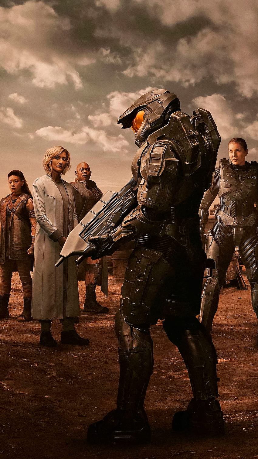Halo TV Series 2022 Poster Ultra Mobile, halo series HD phone wallpaper