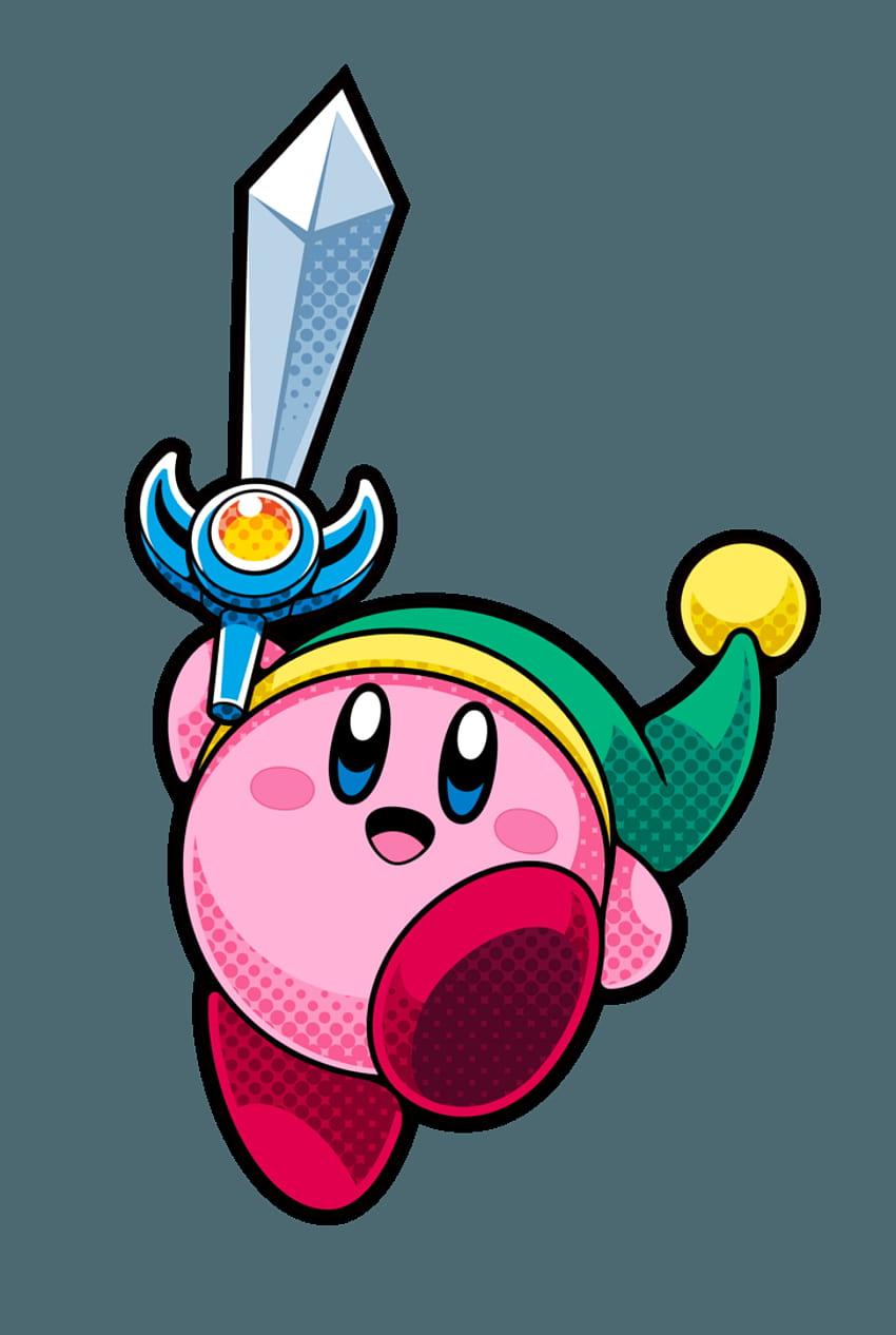 Sword Kirby, kirby battle royale HD тапет за телефон