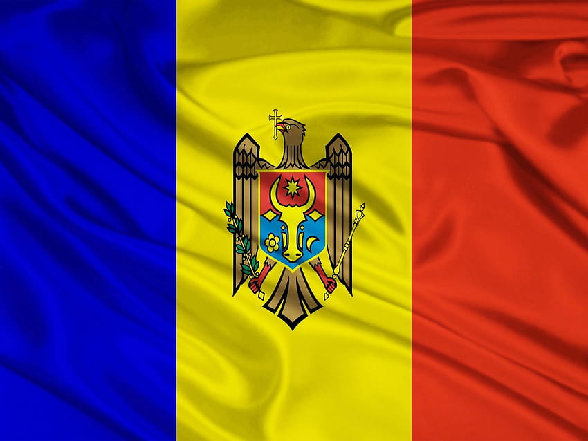 1500x500 Молдовско знаме Twitter Header HD тапет