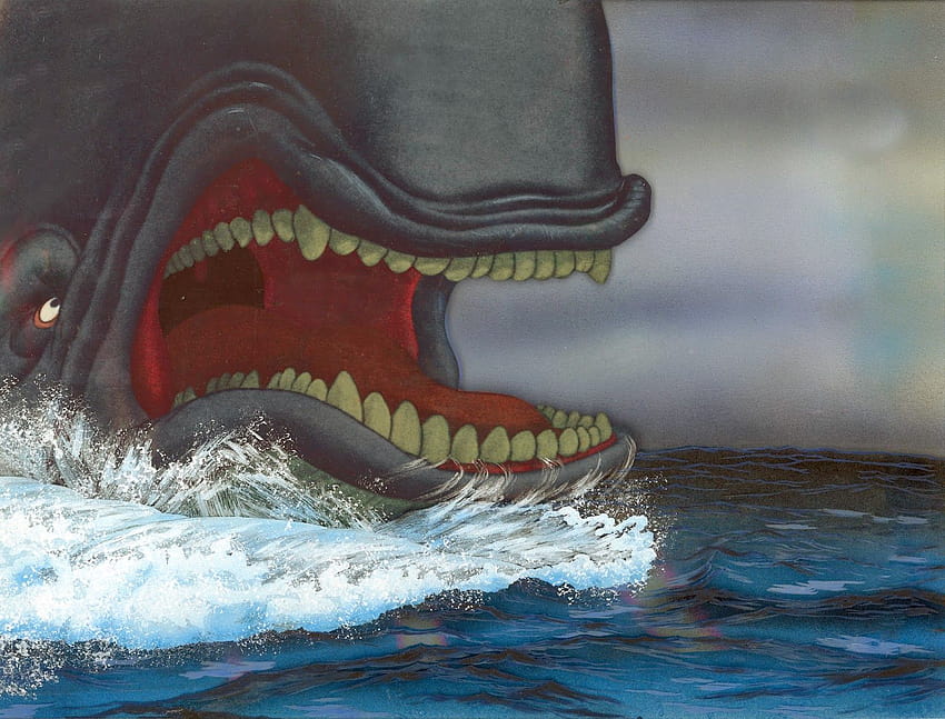 MONSTRO ~ Pinocchio, 1940, monstro whale HD wallpaper