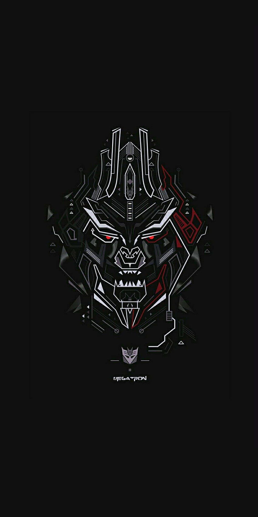 Megatron iPhone Oneplus Graffiti [1136x2272] for your , Mobile & Tablet, logo amoled iphone HD phone wallpaper
