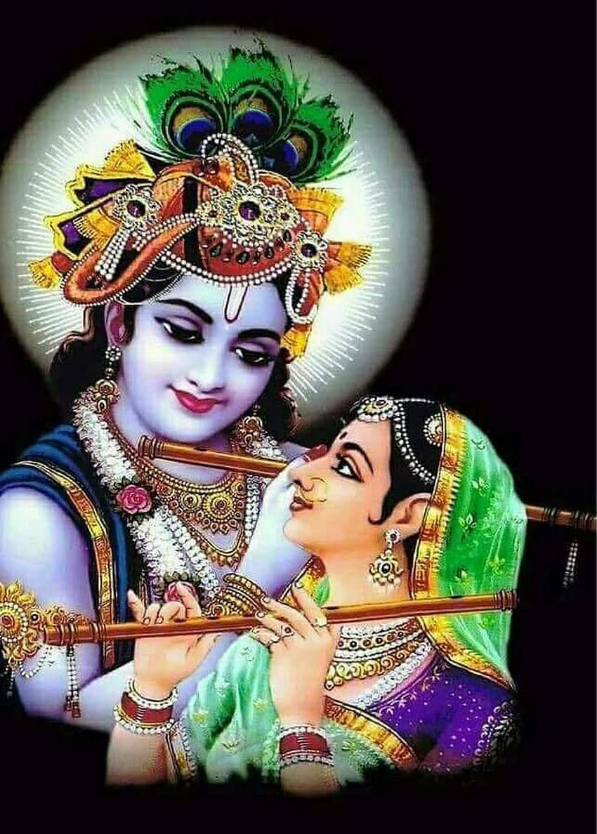 Jai Shri Krishna ในภาษาฮินดี 2019 สำหรับ Happy Janmashtami โทรศัพท์ sri krishna วอลล์เปเปอร์โทรศัพท์ HD